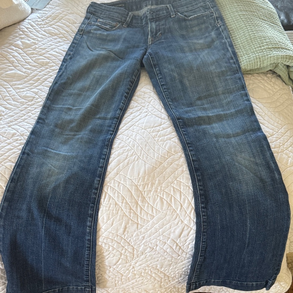 Citizens Of Humanity Blue Flare Jeans